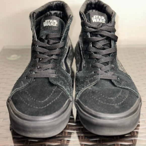 VANS x STAR WARS Sk8-Hi Top Shoes Darth Vader Storm DARK SIDE Men’s size 8 - Picture 2 of 10